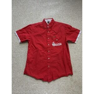 Vintage Maui And Sons Short Sleeve Pearl Snap Button Up Shirt